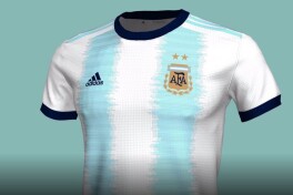 Argentina terma jamoasining yangi libosi taqdim etildi