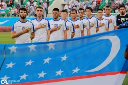 O'zbekiston terma jamoasining g'alabasiga aylangan uchrashuvdan tiniq galereya
