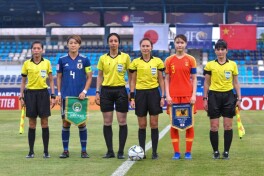 Эдита Миробидова қизлар ўртасидаги U-19 Осиё чемпионати финал баҳсини бошқаради