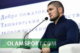 Xabib Nurmagomedov O'zbekistondagi muxlislari bilan uchrashdi (eksklyuziv FOTOGALEREYA)