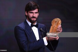 Alisson "Lev Yashin sovrini" haqida: "Buni omad deb hisoblamayman"