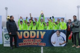 "Vodiy Super Cup" - 2019 musobaqasi yakuniga etdi. "Andijon FA" chempion!