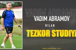 "Tezkor studiya". Vadim Abramov bilan ochiq suhbat