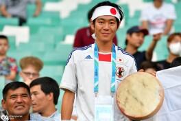 Sharqiy va Markaziy Osiyo to'qnashuvi. Yaponiya U-23 - Tojikiston U-23 uchrashuvidan galereya