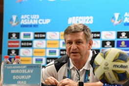 Ироқ U-23 терма жамоаси бош мураббийи: "Фаолиятимда биринчи марта тошлар остида футбол ўйнадик. Ўйин тўхтатилиши шарт эди"