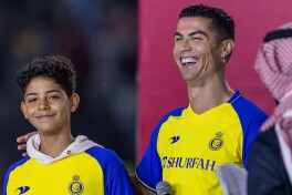 Ronalduning o'g'li "Al Nasr" U13 tarkibida dublga erishdi va golini otasining uslubida nishonladi
