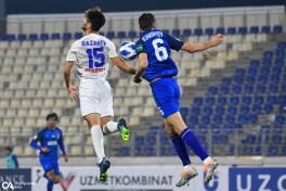 OKMK va "Olimpik" o'rtasida gollarga bo'y o'tgan bahsdan FOTOGALEREYA