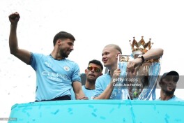 "Manchester Siti" yangi mavsum uchun zaxira libosini taqdim etdi
