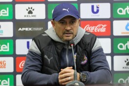 Jamshid Saidov: "Xomyakov bilan uzoq vaqt davomida birga ishlaganman. Bugun bir ochkoni qo'lga kiritdik"