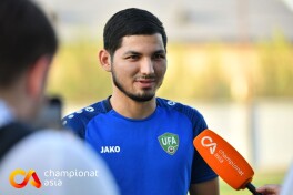 Маҳмуд Маҳамаджонов: "Янги жамоага кўникиш осон бўлди. Энди бор эътибор термага қаратилади"