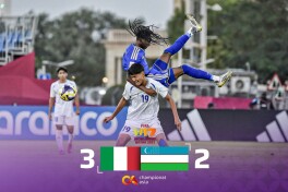 U-17 JCH. O'zbekiston Italiyaga yutqazib, ishtirokini nimchorak finalda yakunladi