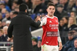 Arteta: "Gyokeresh o'zidan kutilayotganlarni oqlashga harakat qilmoqda"