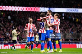 Ispaniya Kubogi. "Atletiko" ilk o'yinda "Barselona" darvozasiga javobsiz 4 ta gol urdi