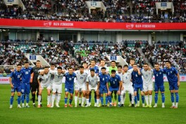 O'zbekistonning ikkiga bo'lingan jamoalari o'rtasidagi o'yinda 7 ta gol urildi