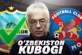 "Futbol olami". "Dinamo" kubok musobaqasi bilan xayrlashdi