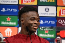 Bukayo Saka: "Tarixni yozish imkoniyati borligidan xursandman"