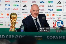 "Muammolar bor. lekin, men hech narsadan afsuslanmayman". Infantino - AQSH, Kanada va Meksikada JCH o'tkazilishi haqida