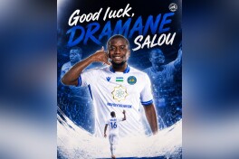"Dinamo" Dramane Salou bilan xayrlashdi