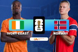 LIVE. JCH. Kot-d'Ivuar - Norvegiya 0:0 (matnli translyatsiya)