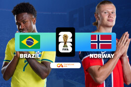 JCH-2026. Braziliya - Norvegiya (matnli translyatsiya)