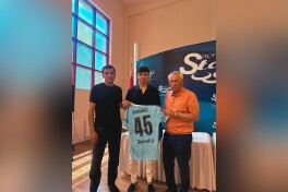 Husanov Belarusga borib, birinchi murabbiyi bilan ko'rishdi