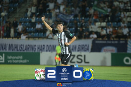 Superliga. "So'g'diyona" o'z uyida "Xorazm"dan ustun keldi