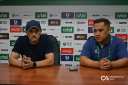 Jamshid Saidov: "Birinchi taymni juda yomon o'tkazdik"