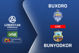 🔴🔴🔴 Superliga. "Buxoro" - "Bunyodkor" 1:0 (matnli translyatsiya)