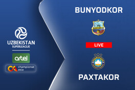 Superliga. "Bunyodkor" - "Paxtakor" (matnli translyatsiya)