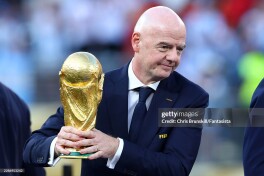 Infantino jahon chempionatidagi ulushlarni xususiy investorlarga sotmoqchi