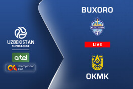 Superliga. "Buxoro" o'z maydonida OKMKni mag'lub etdi