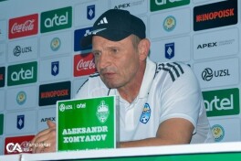 Александр Хомяков: "Йигитлар яна бир бор характер кўрсатишди"