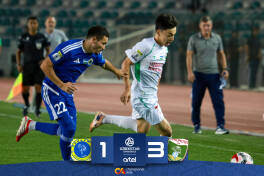 Superliga. "Lokomotiv" mehmonda "Xorazm"ni ishonchli hisobda mag'lub etdi