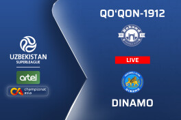 Superliga. "Qo'qon-1912" – "Dinamo" (matnli translyatsiya)