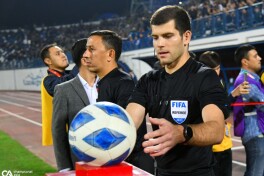 Ўзбекистонлик ҳакамлар халқаро ўртоқлик учрашувида ишлайди