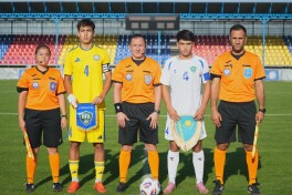 Ўзбекистон U-16 Қозоғистон U-17 термасига қарши ўртоқлик ўйини ўтказди