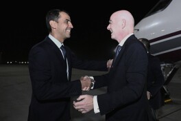 FIFA Prezidenti Janni Infantino O'zbekistonga tashrif buyurdi