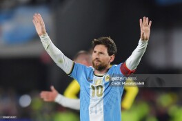 Messining xayrlashuv uchrashuvida Argentina Afrika vakilini yirik hisobda engdi