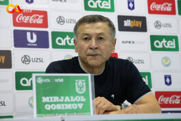 Миржалол Қосимов: "Ҳаммага имкон бериш учун ротацияга қўл уряпмиз"