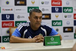 Vali Sultonov: "Ozgina omad yetishmadi"