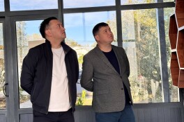 Андижон ФА раҳбари Қорақалпоғистон футбол мактабига борди