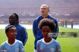 "Barselona" "Manchester Siti" bilan Xoland va Doku transferini muhokama qilishga tayyor