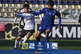 Superliga. OKMK bir kishi kam bo'lib qolgan "Qo'qon-1912" ustidan qiyin g'alabaga erishdi