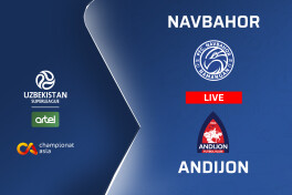 Superliga. "Navbahor" – "Andijon" (matnli translyatsiya)