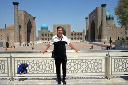 Kiko Zuniga Samarqandga tashrif buyurdi